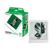 Fujifilm Instax SQUARE Film - White (20 Pack)