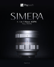 Thypoch Full-frame Photography Lens Simera 75mm f1.4 for Leica M Mount