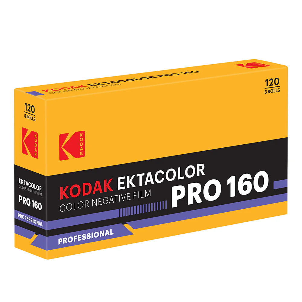Kodak EKTACOLOR PRO PORTRA 160 Color Negative Film, 120