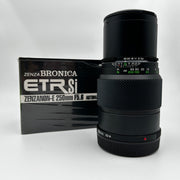 Bronica Zenzanon MC 250mm f/5.6 MF Lens ETR ETRsi ETRs with Box
