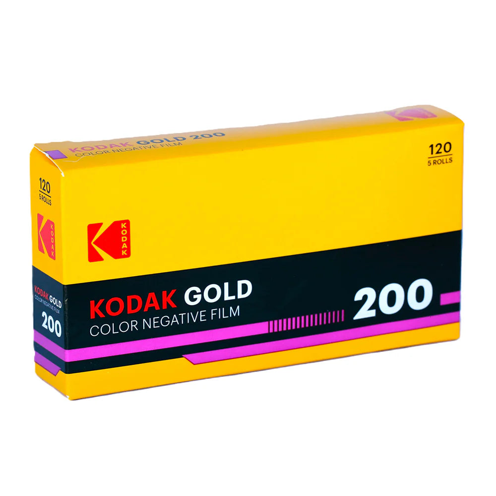 Kodak Eastman GOLD 200 Color Negative Film, 120 single roll