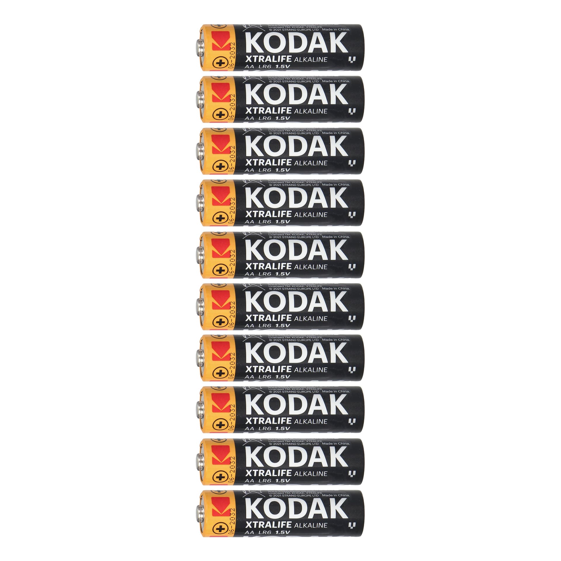 Kodak XTRALIFE ALKALINE AA 10 Pack
