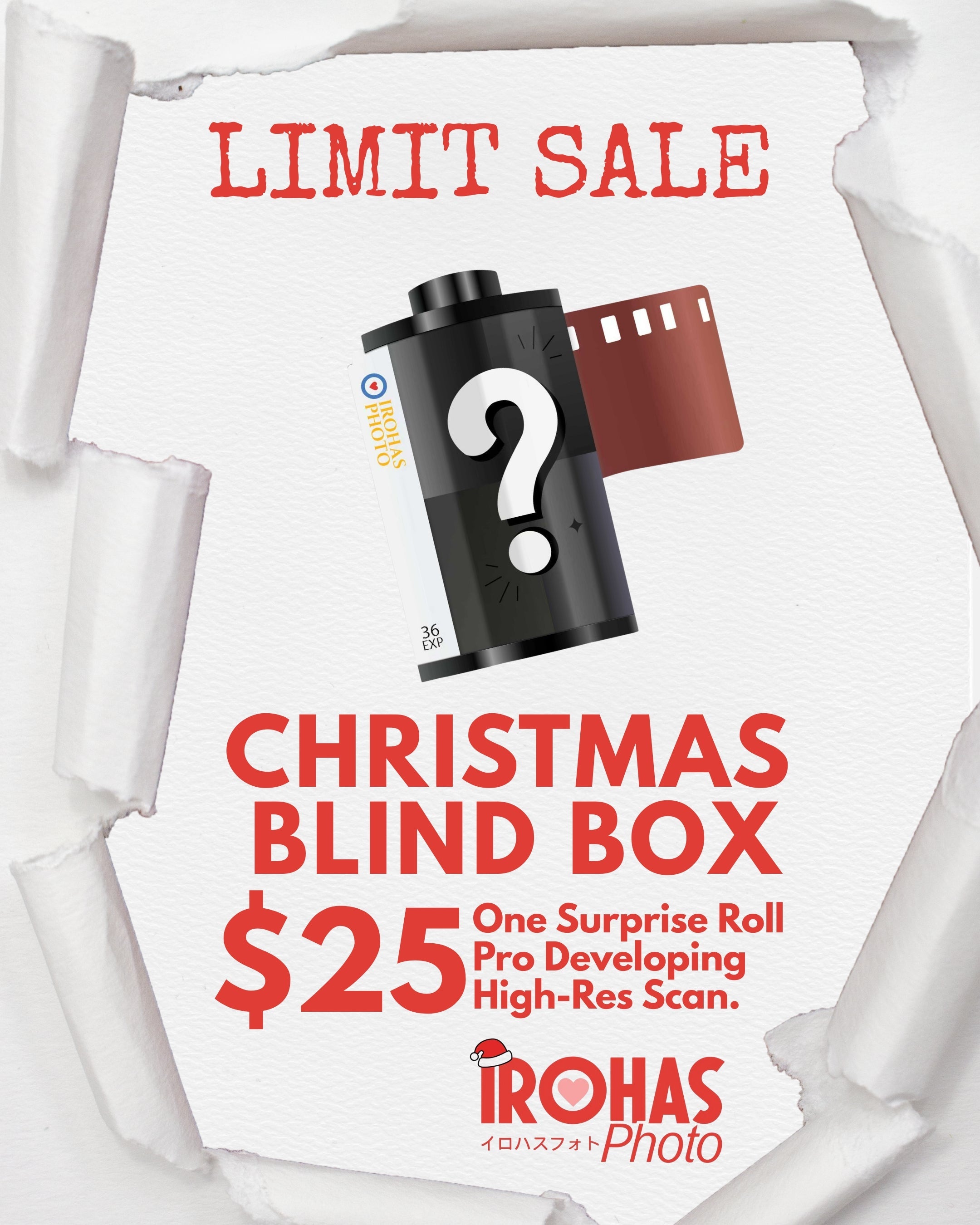CHRISTMAS BLIND BOX: $25 ALL-INCLUSIVE