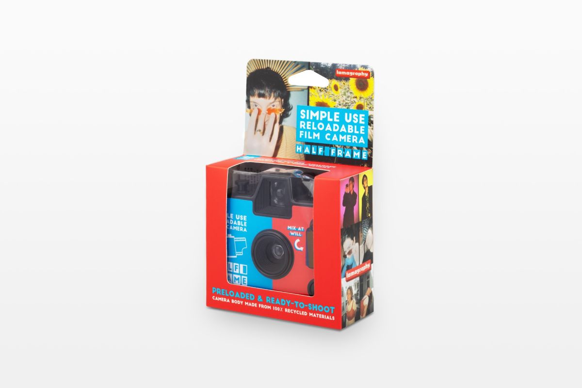 LOMO Half-frame Simple Use Reloadable Film Camera LomoChrome Classicolor